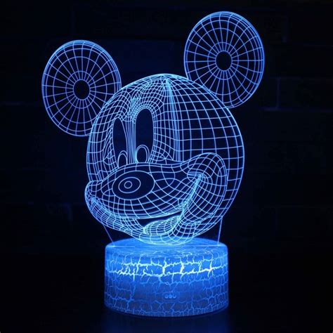 Lampe D Disney T Te De Mickey