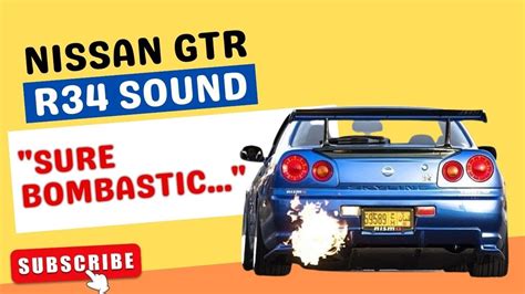 The Best Nissan Gtr R34 Sound Compilation Out There YouTube