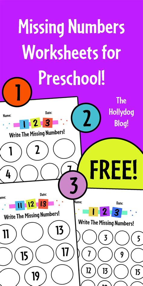 Numbers 1-10 worksheets PDF - worksheetspack - Worksheets Library