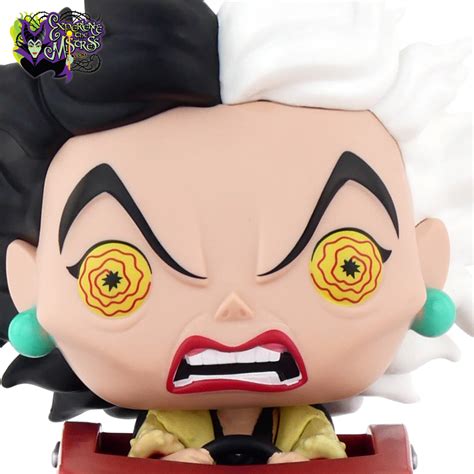 Funko Disney Pop Rides Vinyl Figure With Vehicle Cruella De Vil In Car Hot Topic