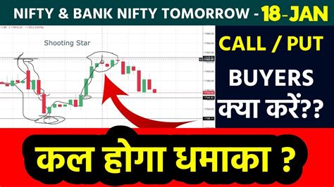 Nifty Bank Nifty Tomorrow Prediction 18 Jan Nifty And Bank Nifty On