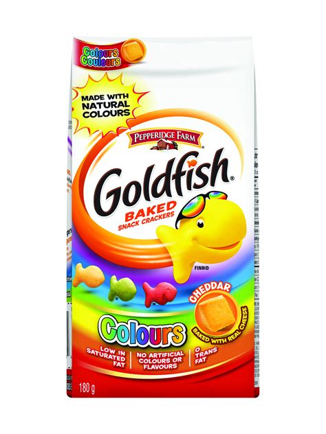 Pepperidge Farm Goldfish Crackers Colours 180g63 Oz Imported From