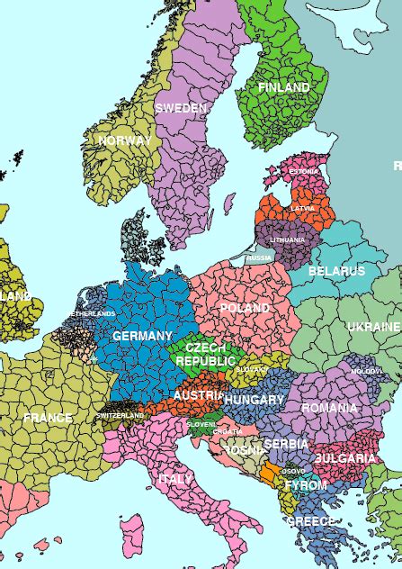 Printable Map Of Europe Zip Code Map | Porn Sex Picture