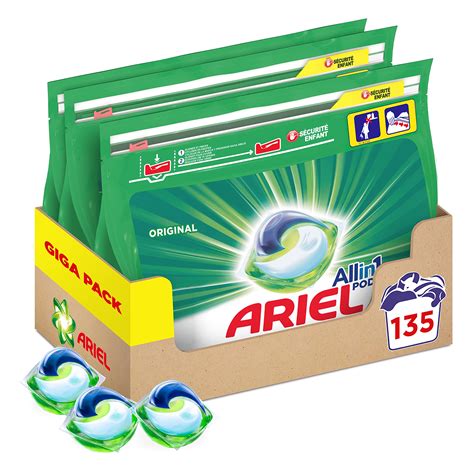 Ariel All In Pods Washing Liquid Laundry Detergent Tablets Capsules