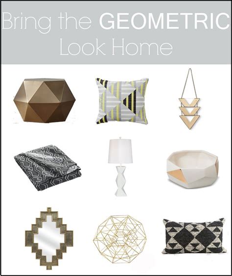 Geometric Inspired Home Decor Border Revised Geometric Trends