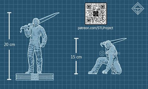 3d File Squall Leonhart 🗿 ・3d Print Object To Download・cults