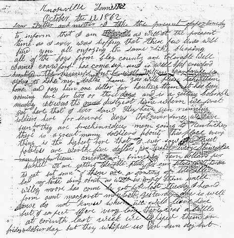 Civil War Letters 5 | Blind Pig and The Acorn