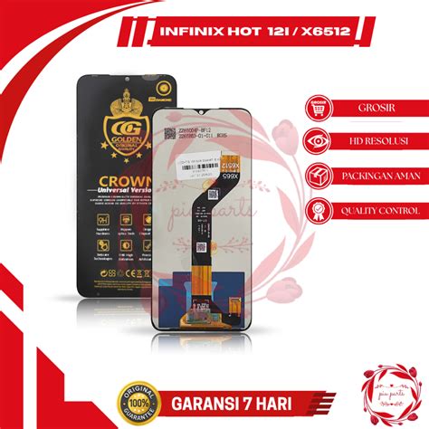 Jual LCD INFINIX SMART 6 HD X6512 Hot 12i X665B Hot 20i X665E TOUCHSCREEN FULLSET COMPLETE