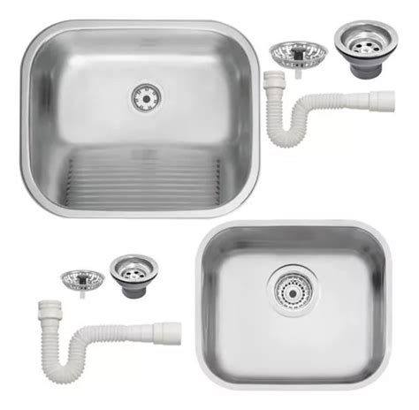 Kit Cuba E Tanque Inox Tramontina Fosco X X Sif O