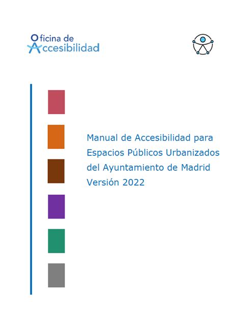 Manual De Accesibilidad Para Espacios Públicos Urbanizados Del