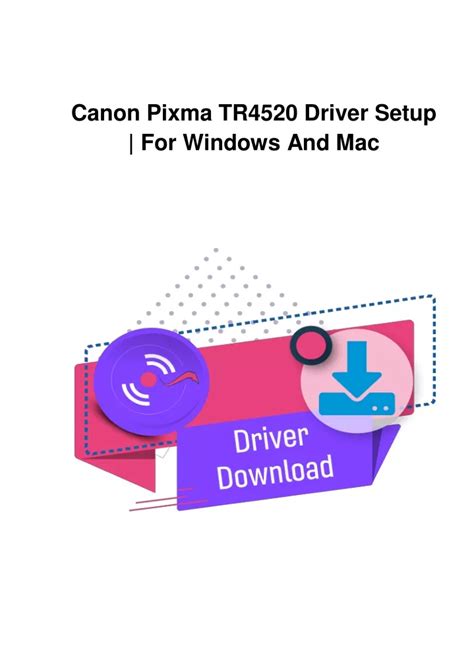 PPT - Canon Pixma TR4520 Driver Setup | For Windows And Mac PowerPoint ...