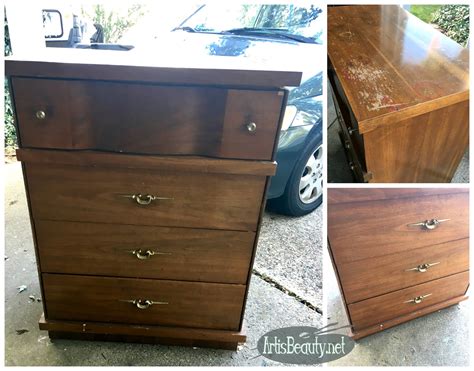 Art Is Beauty Reviving A Mid Century Modern Dresser With Paint And Tlc