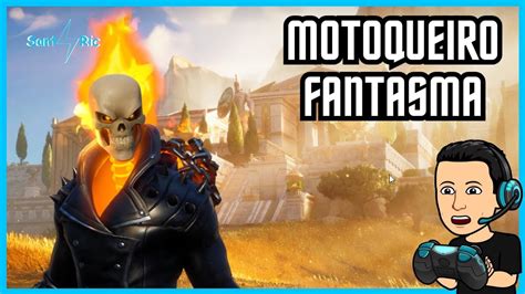 MOTOQUEIRO FANTASMA Eliminando 6 Na Temporada Dos Deuses Fortnite