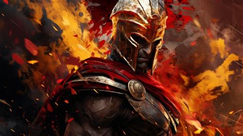 Premium AI Image | Ares The greek god of war