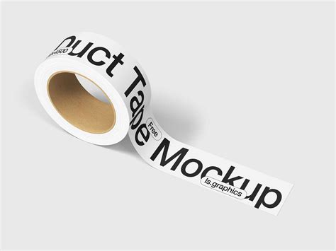 Free Custom Duct Tape Mockup PSD