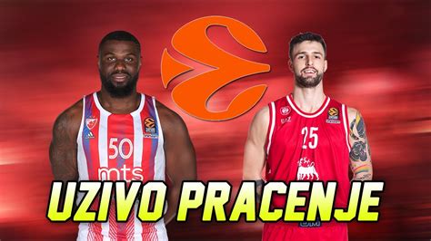 Kk Crvena Zvezda Vs Kk Milano Evroliga Pratimo Zajedno Uzivo