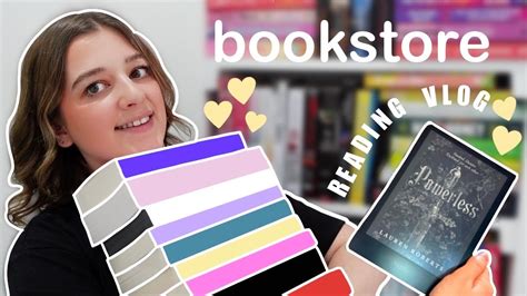 Cozy Bookstore Vlog Spend The Day Book Shopping With Me A Book