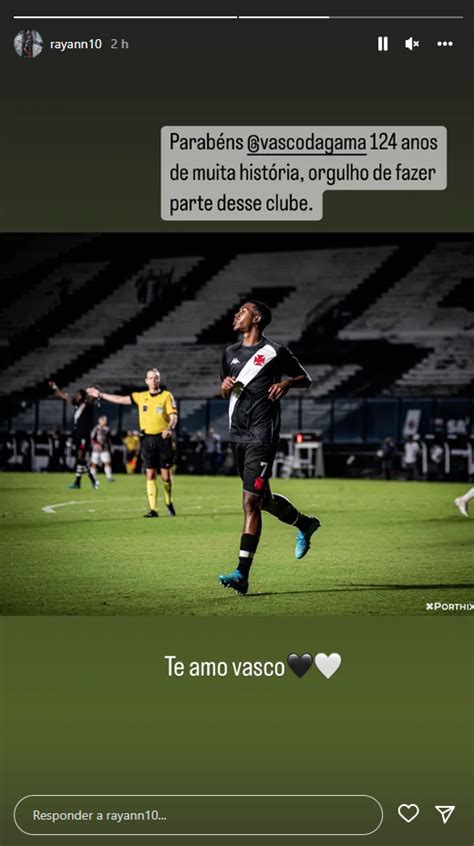 Crias Da Base Do Vasco Parabenizam O Clube SuperVasco