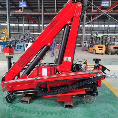 Bob Lift New China Cranes Knuckle Boom 2 Ton Hydraulic Construction