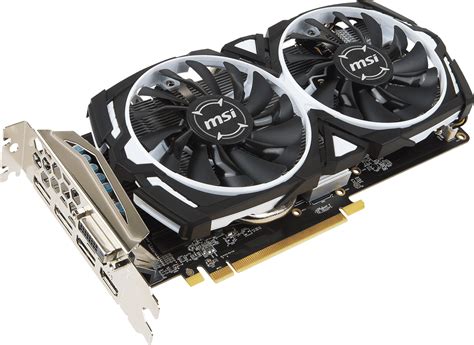 MSI Radeon RX 570 ARMOR 4G OC Graphics Card Novatech