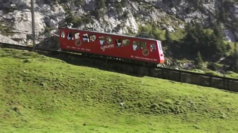 Worlds Steepest Railway Switzerland Youtube