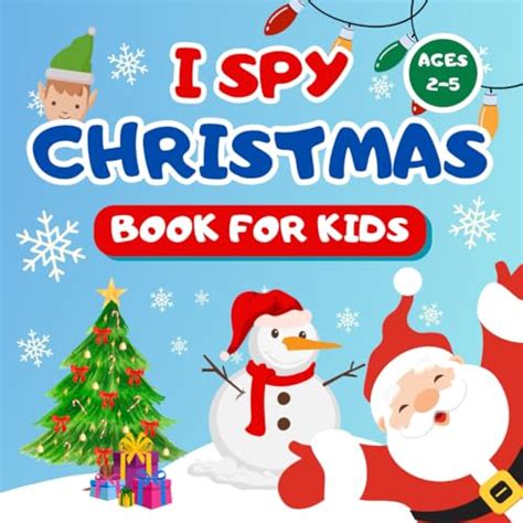 I Spy Christmas: Coloring Pages and Activity Book for Kids, Toddlers ...