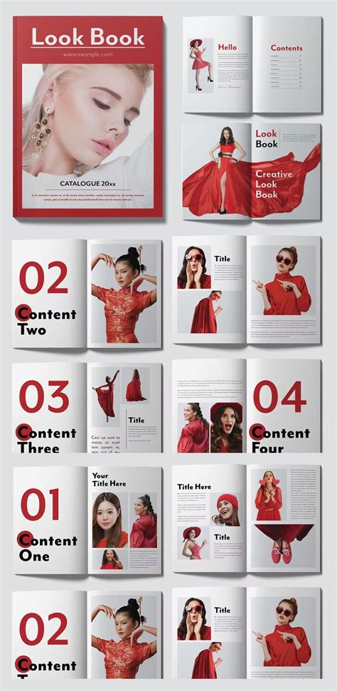 Lookbook Magazine Template Indd Magazine Template Book And Magazine