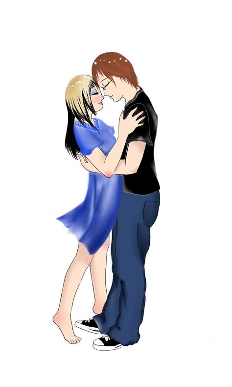 Cute Cartoon Couple Hugging ~ Animated Couple Profile Pictures Digimoviezek