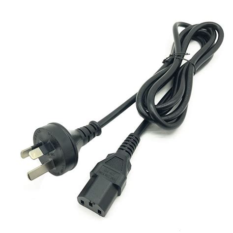 Australia SAA Certificate 3 Pin Plug 3 Socket Salt Lamp Power Cord