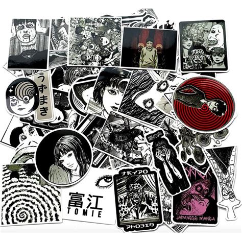 Tomie Stickers Junji Ito Horror Comics Vinyl Decals