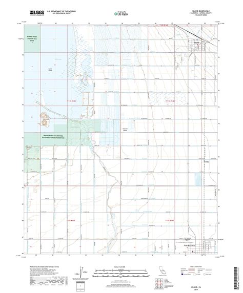 Mytopo Niland California Usgs Quad Topo Map