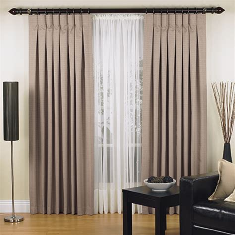 Inverted Box Pleat Curtain Material World