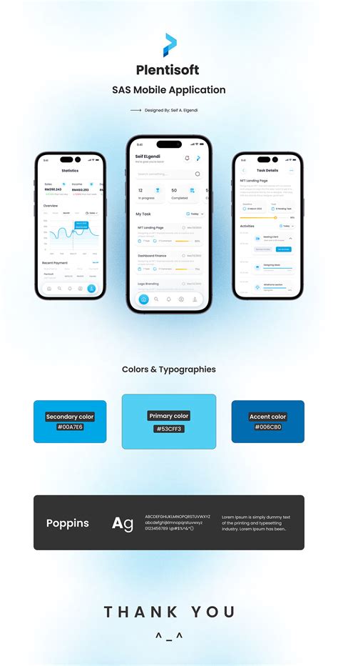 Sas App For Plentisoft On Behance