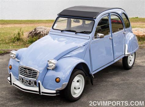 Like New Celeste Blue Citroen 2cv With Chrome Accents Classic Citroën