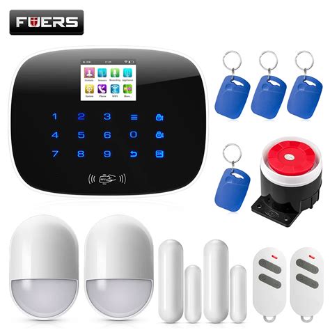 Fuers G Wifi Gsm Security Alarm System Pstn Rfid Ios Android App