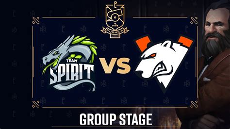 WePlay Pushka League Div 1 Group Stage CIS EU Team Spirit Vs