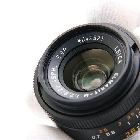 Leica Elmarit M Mm F Asph Bit Black Ebay