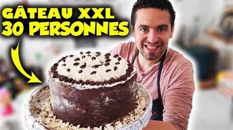 Je Pr Pare Un G Teau Chocolat Geant Pour Personnes Youtube