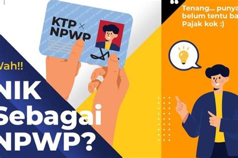 Cara Validasi Nik Jadi Npwp Lewat Djp Online