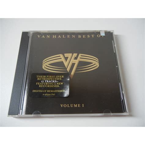 Van Halen Best Of Volume I 1996 Imp Us Shopee Brasil