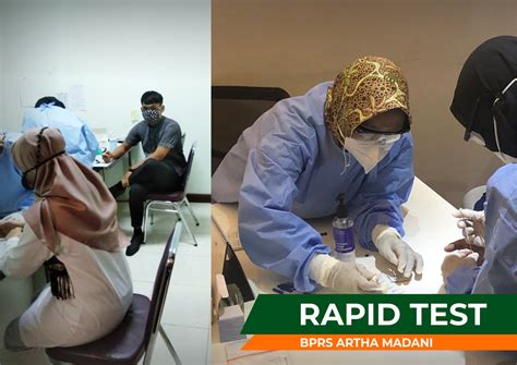 Hasil Rapid Test Semua Karyawan Artha Madani Negatif Bprs Artha Madani