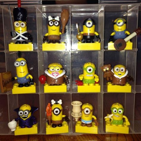 Mega Bloks Despicable Me Minions Series Complete Set Of Mini