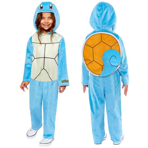 Child Costume Pokemon Squirtle Jumpsuit 3 4 Years Amscan Europe