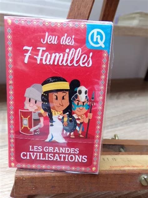 Jeu Des Familles Les Grandes Civilisations Neuf Sous Blistter Eur