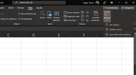 Cómo Crear Y Usar Los Macros En Excel