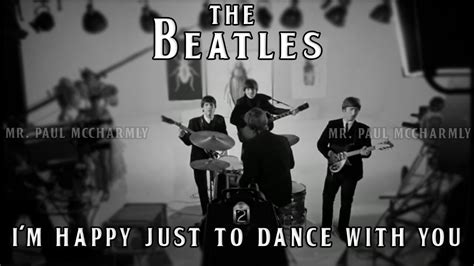 The Beatles Im Happy Just To Dance With You Subtitulada Youtube