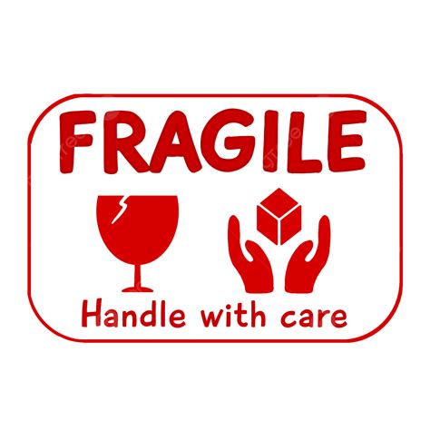 Fragile Label Texture