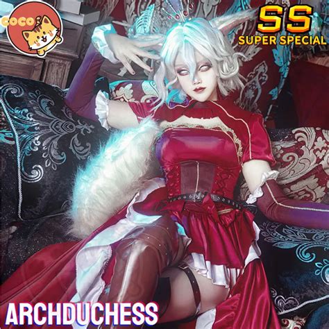 Cocos Ss Game Identity V Archduchess Bloody Queen Cosplay Costume