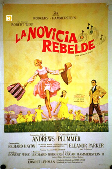 La Novicia Rebelde Movie Poster The Sound Of Music Movie Poster