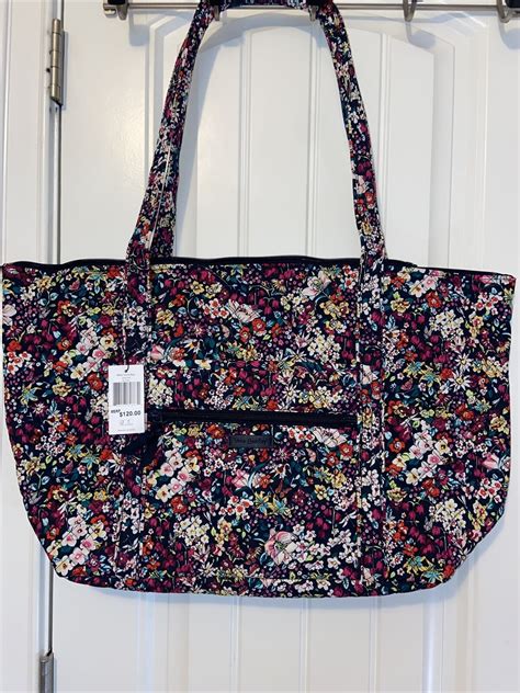 Vera Bradley Miller Travel Bag Travel Tote In Itsy Ditsy Ebay